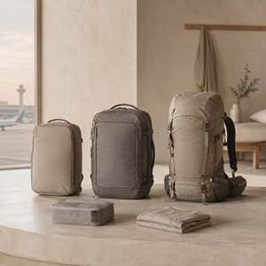 Drei unterschiedlich ausgestattete Reiserucksäcke für Backpacking mit Handgepäck Welches Handgepäck beim Backpacking? Handgepäck-Regeln für Handgepäck-Regelnde