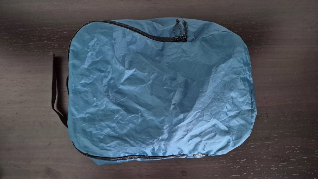 Praktische Organisationslösung Schuhbeutel von Decathlon Weltreise nur mit Handgepäck Unser Gepäck Handgepäck-Regeln für Handgepäck-Regelnde